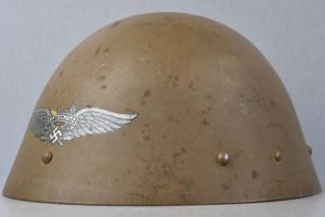M34 Czech reissued Luftschutz helmet