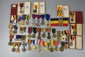 Lot Belgian medals from different eras