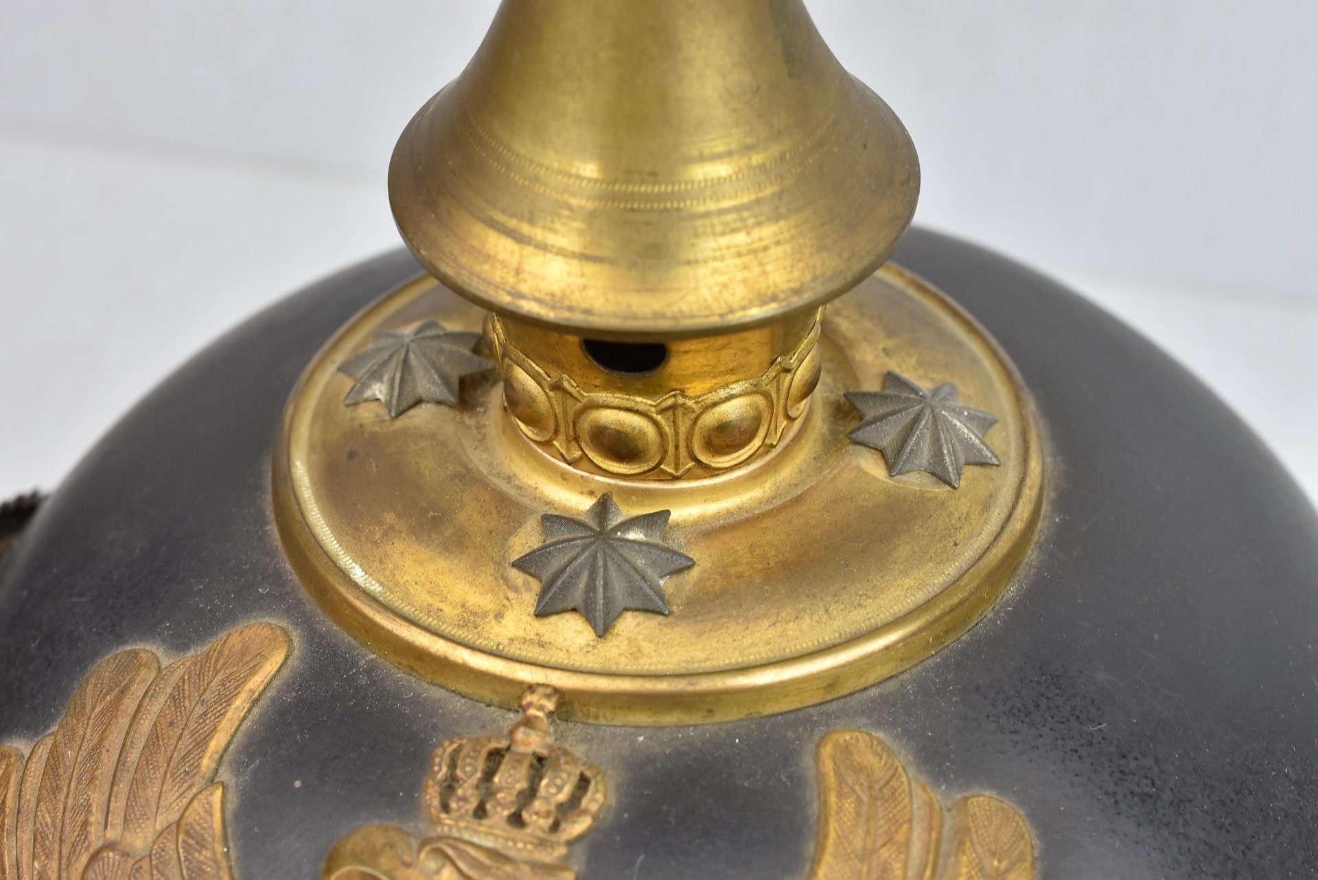 WW1 German M95 Prussian officer spike helmet 1917 — image 10