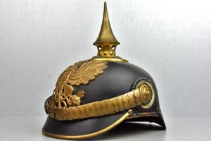 WW1 German M95 Prussian officer spike helmet 1917