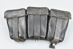 Wehrmacht K98 ammunition pouch by Hermetink Stettin 1940