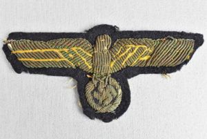 Kriegsmarine bullion breast eagle