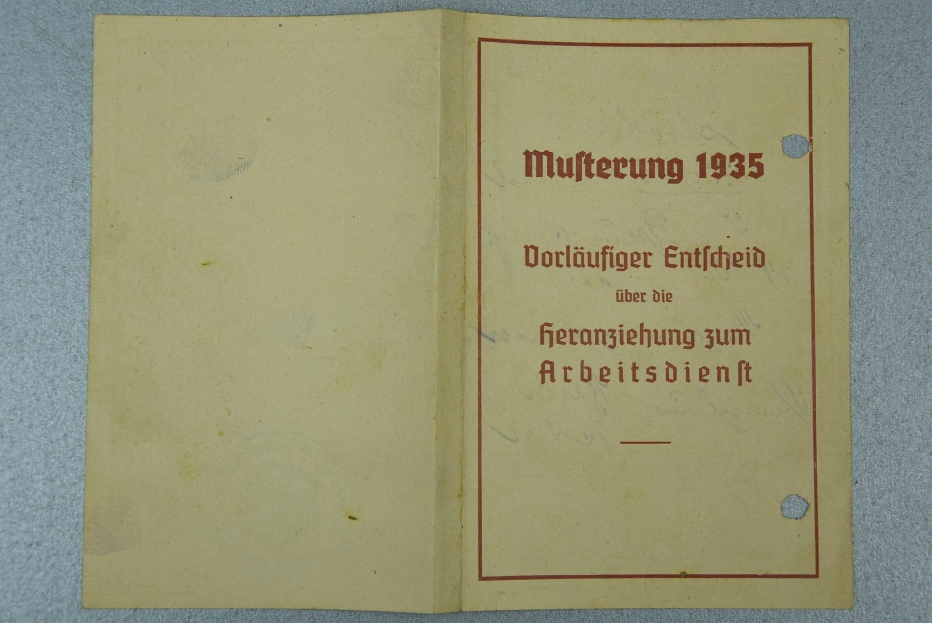 Wehrpass luftwaffe mechanic joined army (Heer) black wound badge for grenade splinter in Russia and close combat calender — image 9