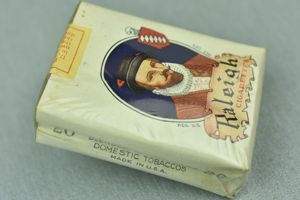 WW2 USA Raleigh cigarettes pack 'For Victory Buy War Bonds'