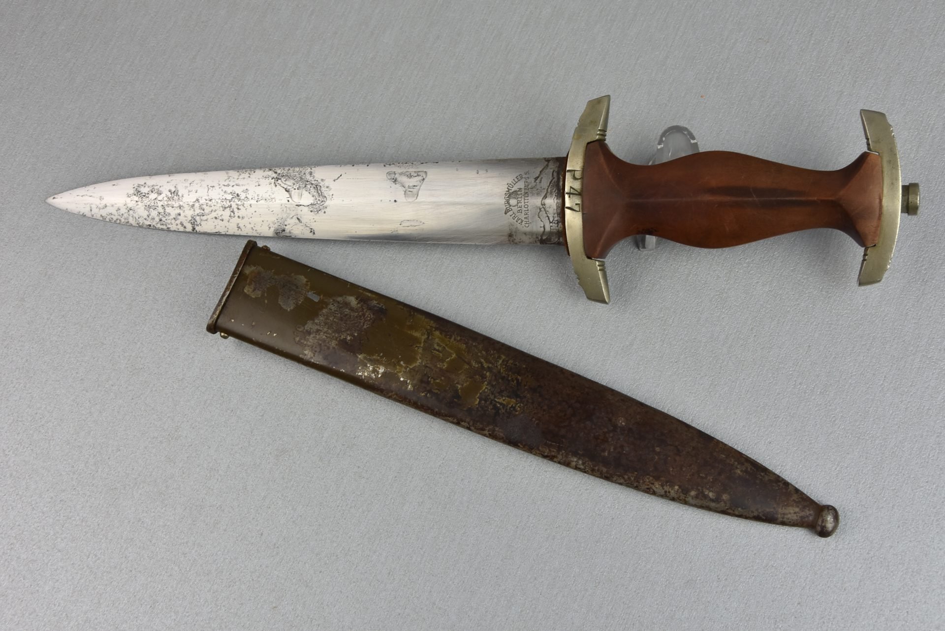 RARE NPEA Potsdam 'Napola' dagger by Karl Burgsmüller 1936 — image 15