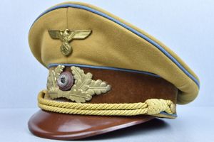 NSDAP Ortsgruppe RZM leaders visor cap 'Tuchmütze'