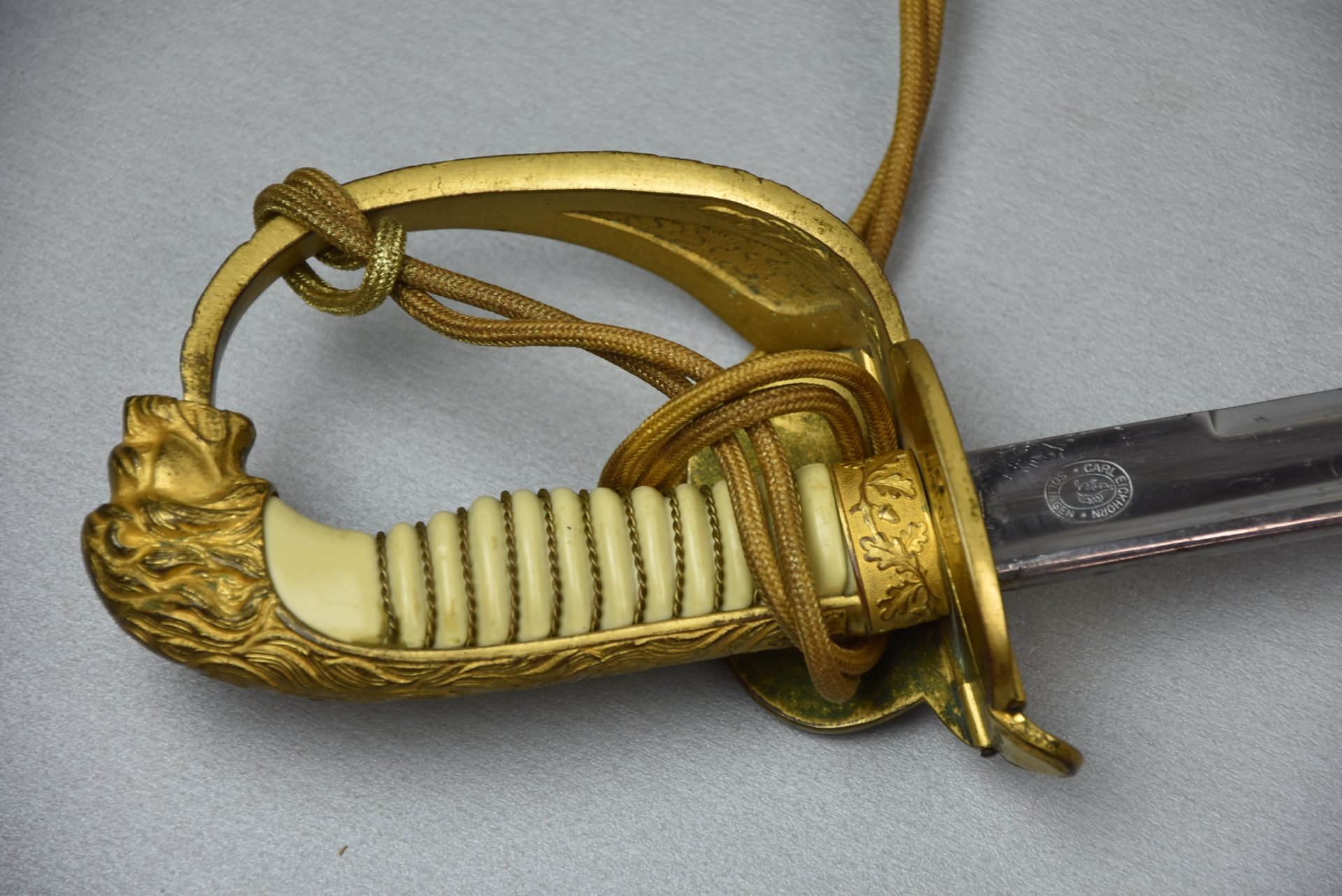 Kriegsmarine officer saber by Eickhorn — image 29