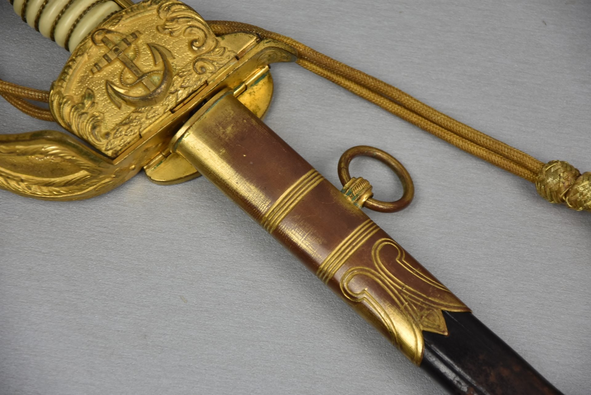 Kriegsmarine officer saber by Eickhorn — image 4