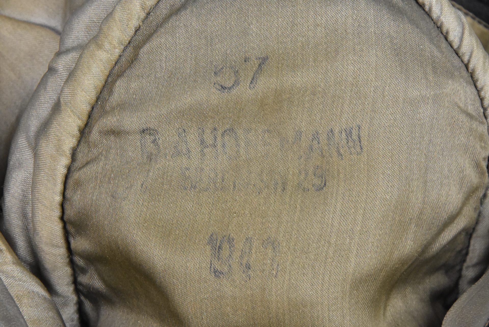 M43 army (Heer) Panzer officer cap by G.A. Hoffmann 1943 116th Panzer Division 'Windhund' — image 10