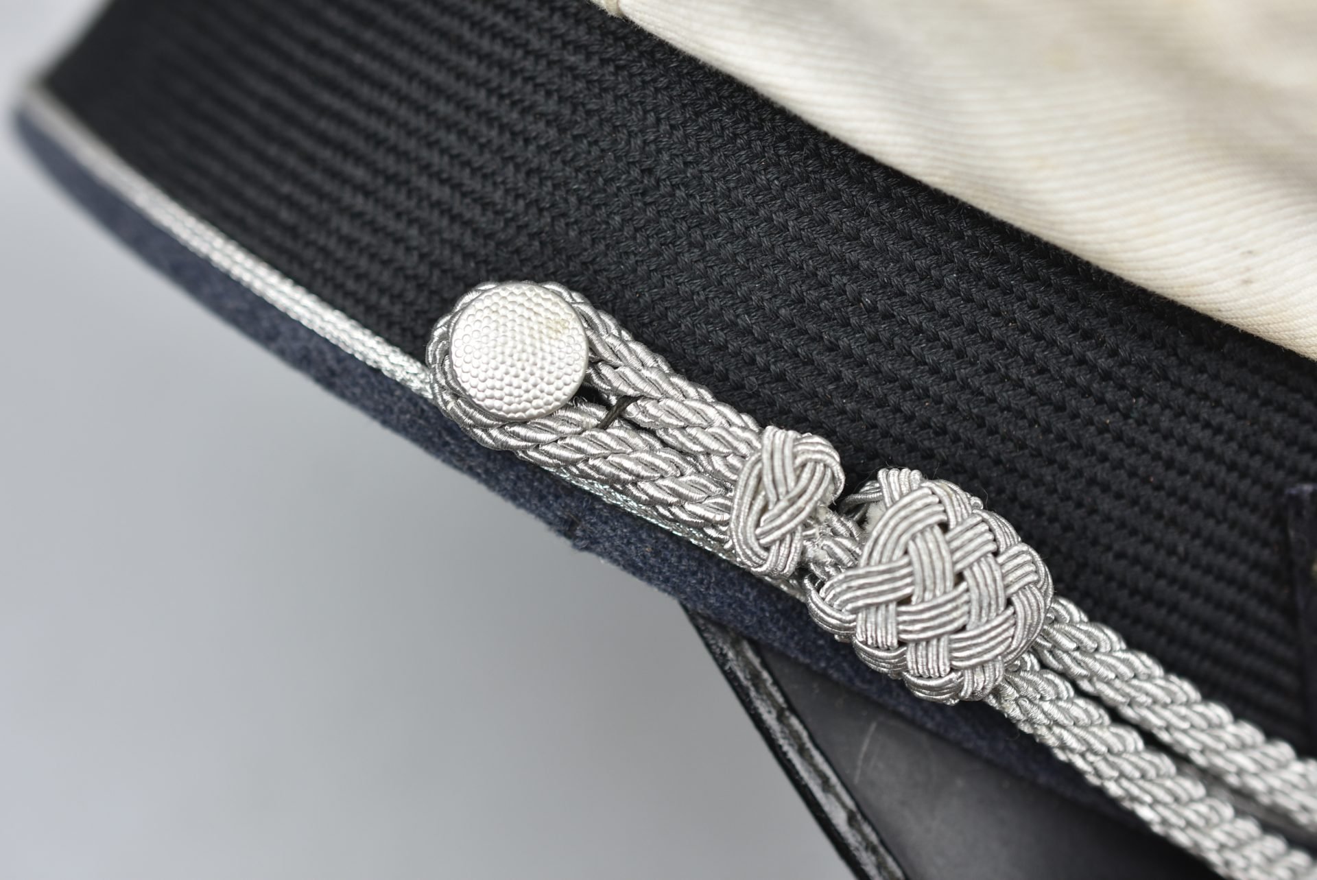 RARE Luftwaffe white topped officer summer visor cap by Clemens Wagner — image 14