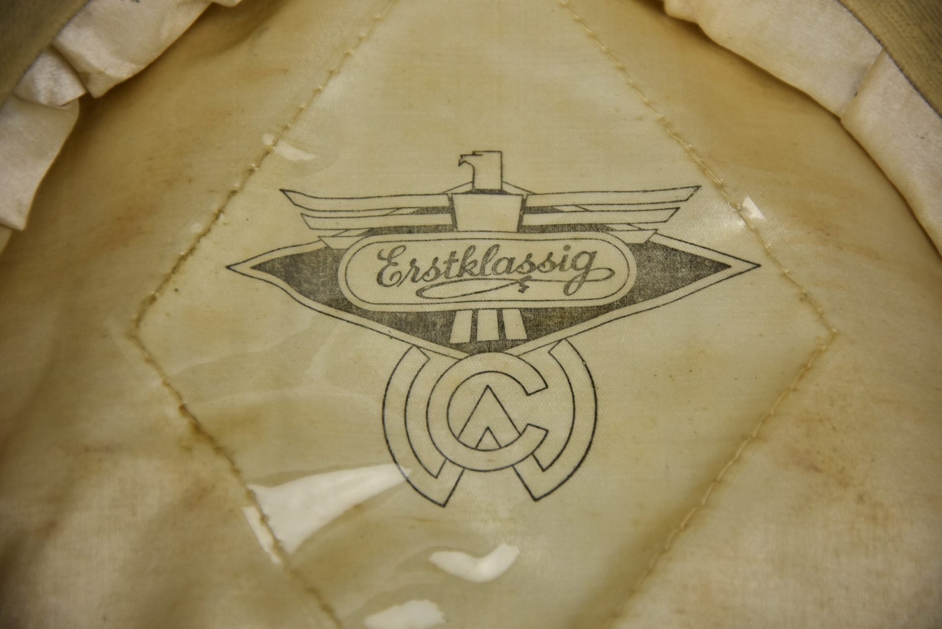 RARE Luftwaffe white topped officer summer visor cap by Clemens Wagner — image 20