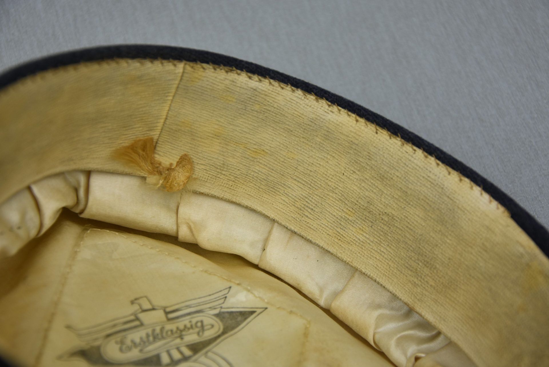 RARE Luftwaffe white topped officer summer visor cap by Clemens Wagner — image 23