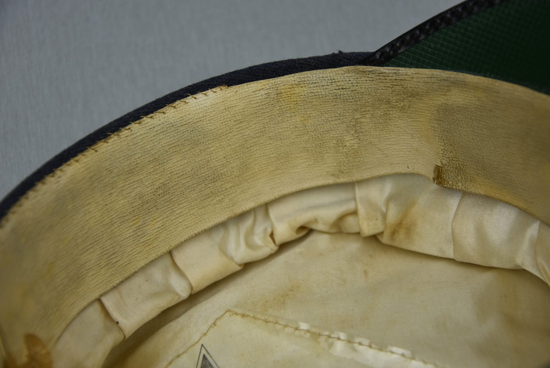 RARE Luftwaffe white topped officer summer visor cap by Clemens Wagner — image 24