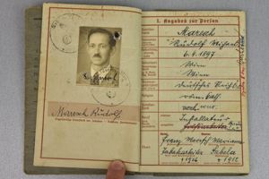 Army (Heer) Werhpass Rudolf Maresch horse groom WW1 Dragoon Reg.15 …