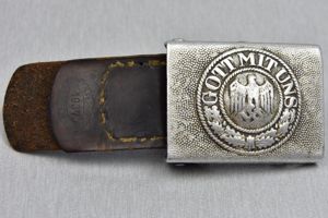 Army (Heer) aluminum belt buckle by R. Sieper & Söhne …