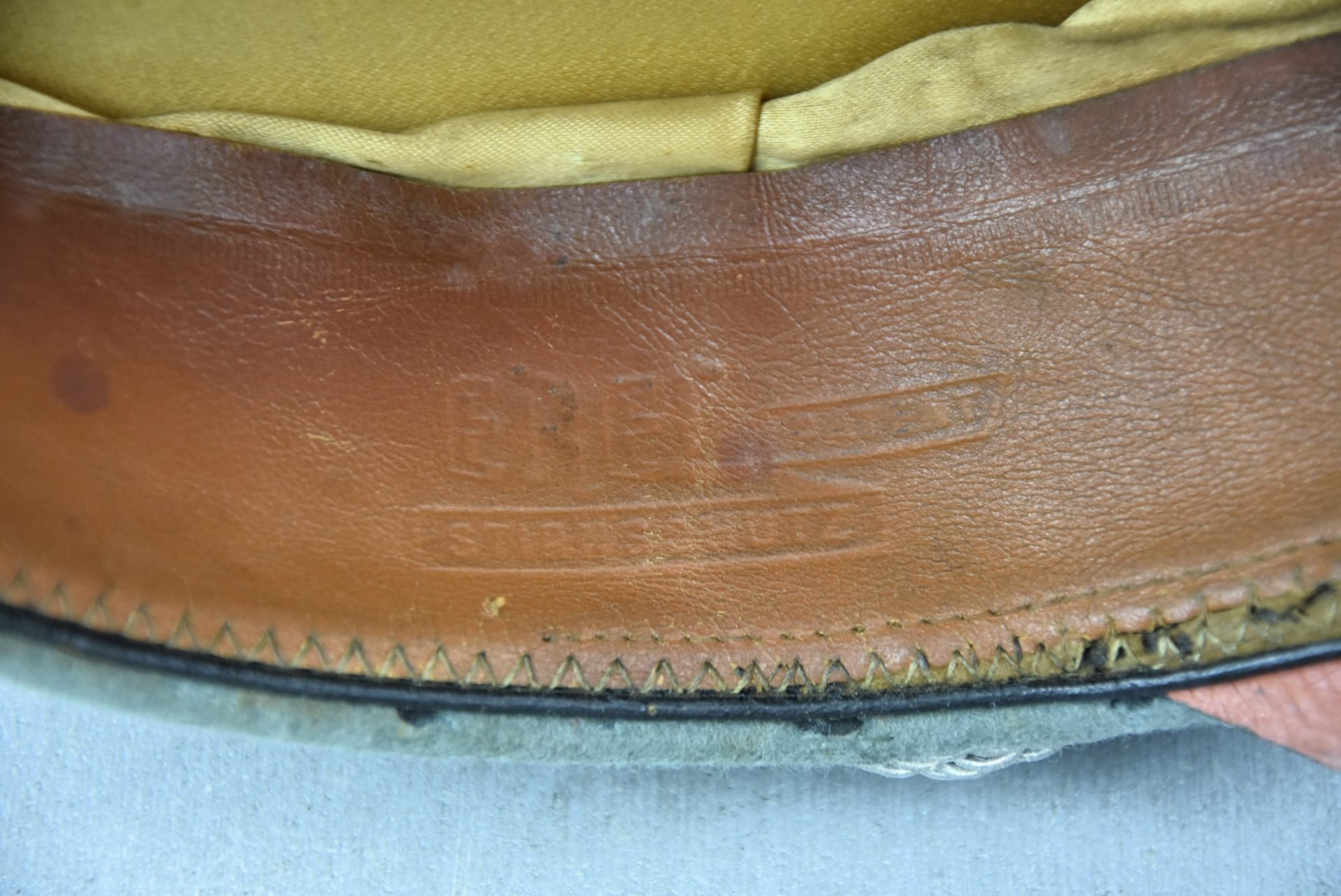 Army (Heer) infantry officers visor cap by Erel — image 21