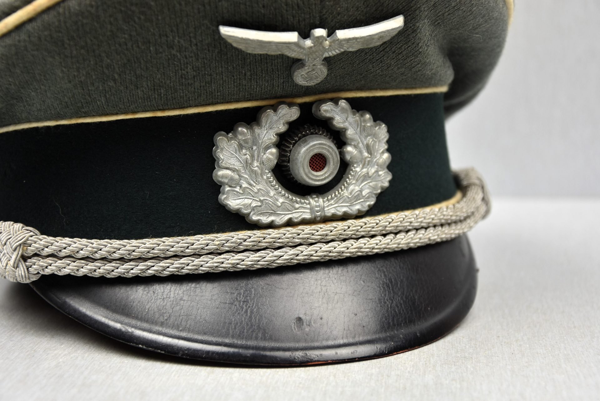 Army (Heer) infantry officers visor cap by Erel — image 8