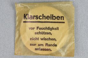 M31 German gas mask spare glasses 'Klarscheiben' 1941