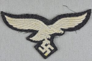 Standard Luftwaffe embroidered breast eagle