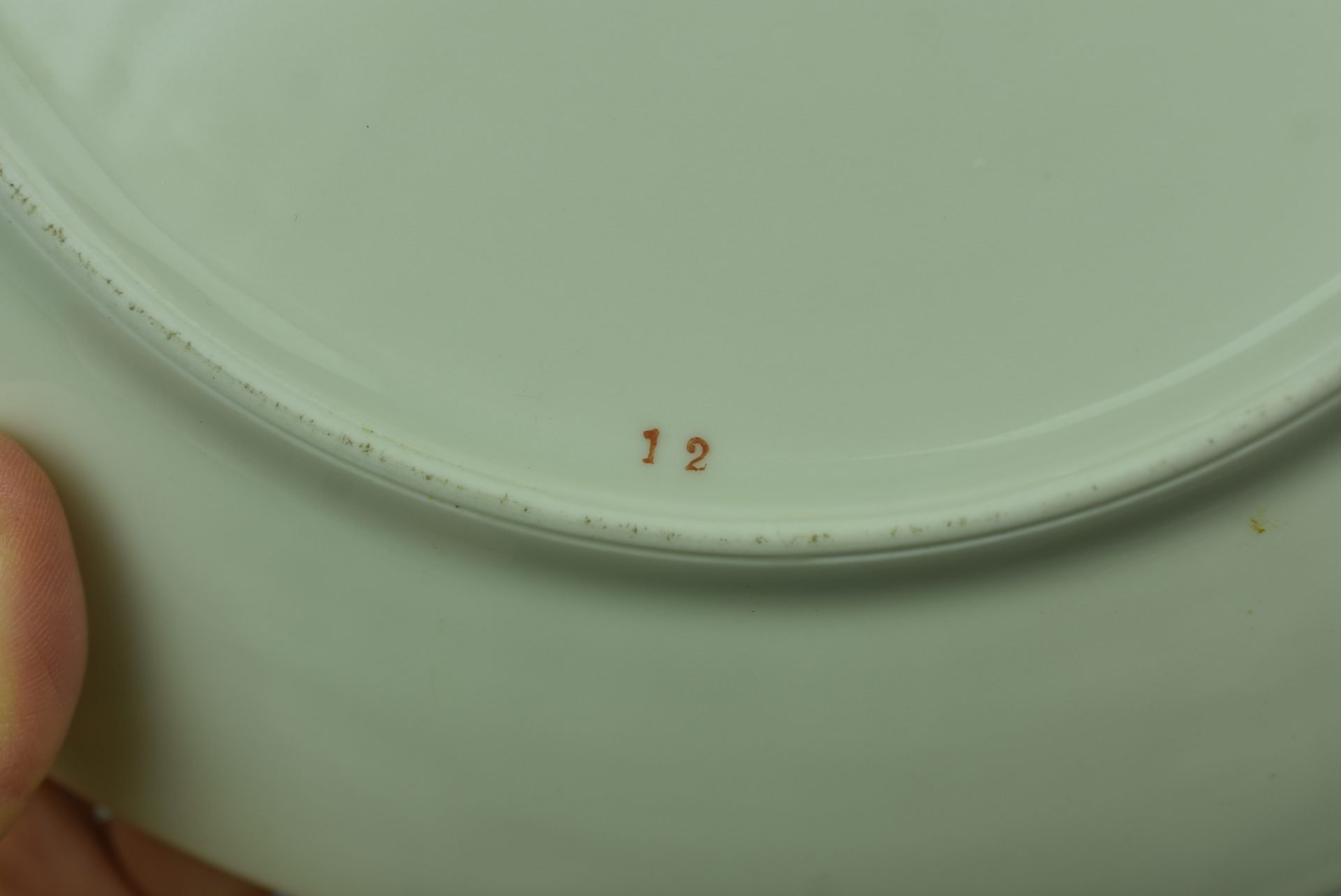 Allgemeine SS porcelain dinner plate by Bohemia Royal Ivory 'Allach' — image 4