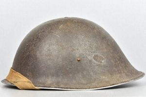 WW2 British MK III 'Turtle' combat helmet