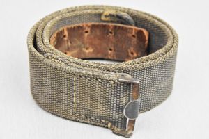 RARE Luftwaffe tropical blue webbing belt