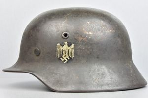 M40 Army (Heer) single decal steel helmet NS64