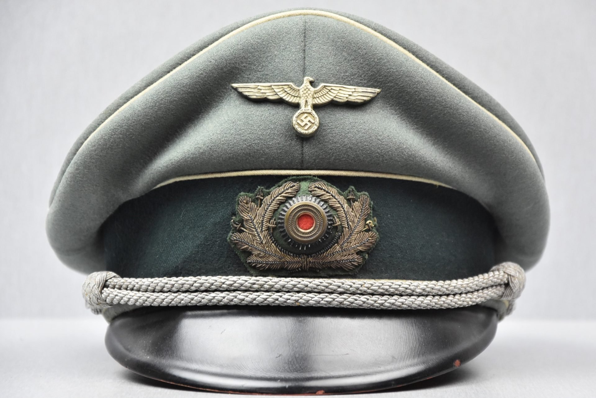 Early army (Heer) infantry visor cap 'Schirmmütze' by Erel Extra — image 6