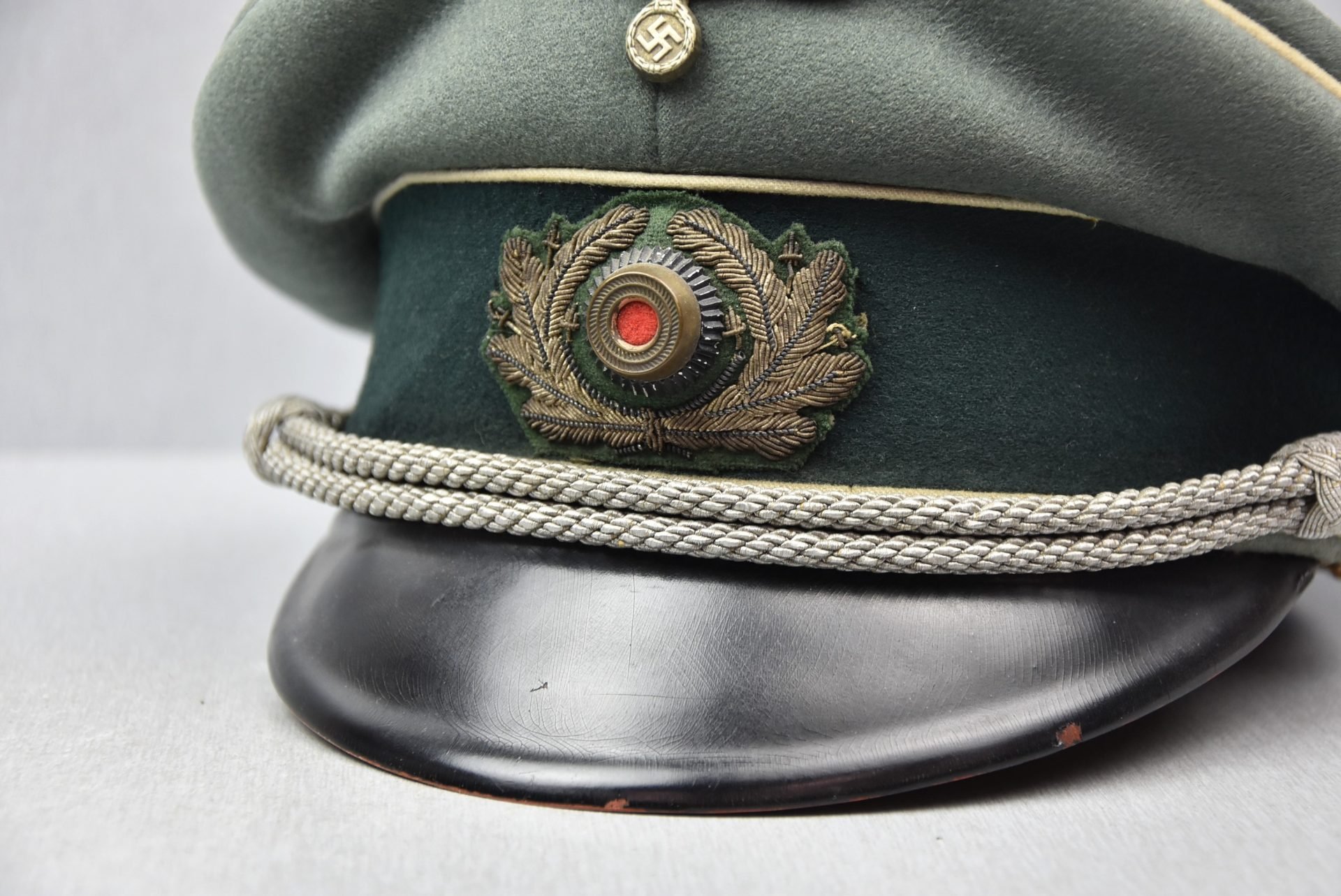 Early army (Heer) infantry visor cap 'Schirmmütze' by Erel Extra — image 7