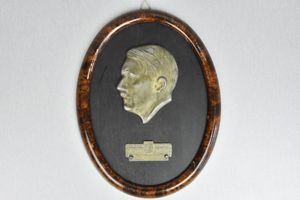 Adolf Hitler wall palque 'Nurnberg Stad der Reichsparteitage' 1936