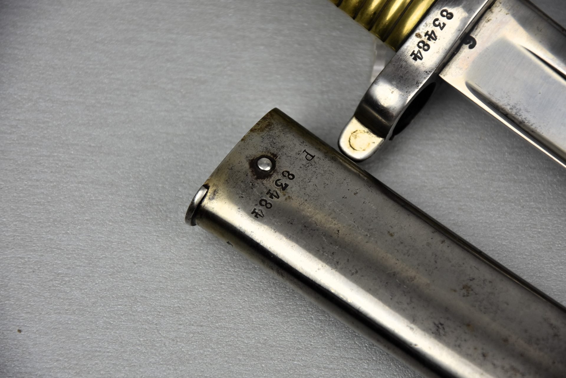 French M1866 'Chassepot' sword bayonet by St. Etienne 1873 matching numbers — image 11