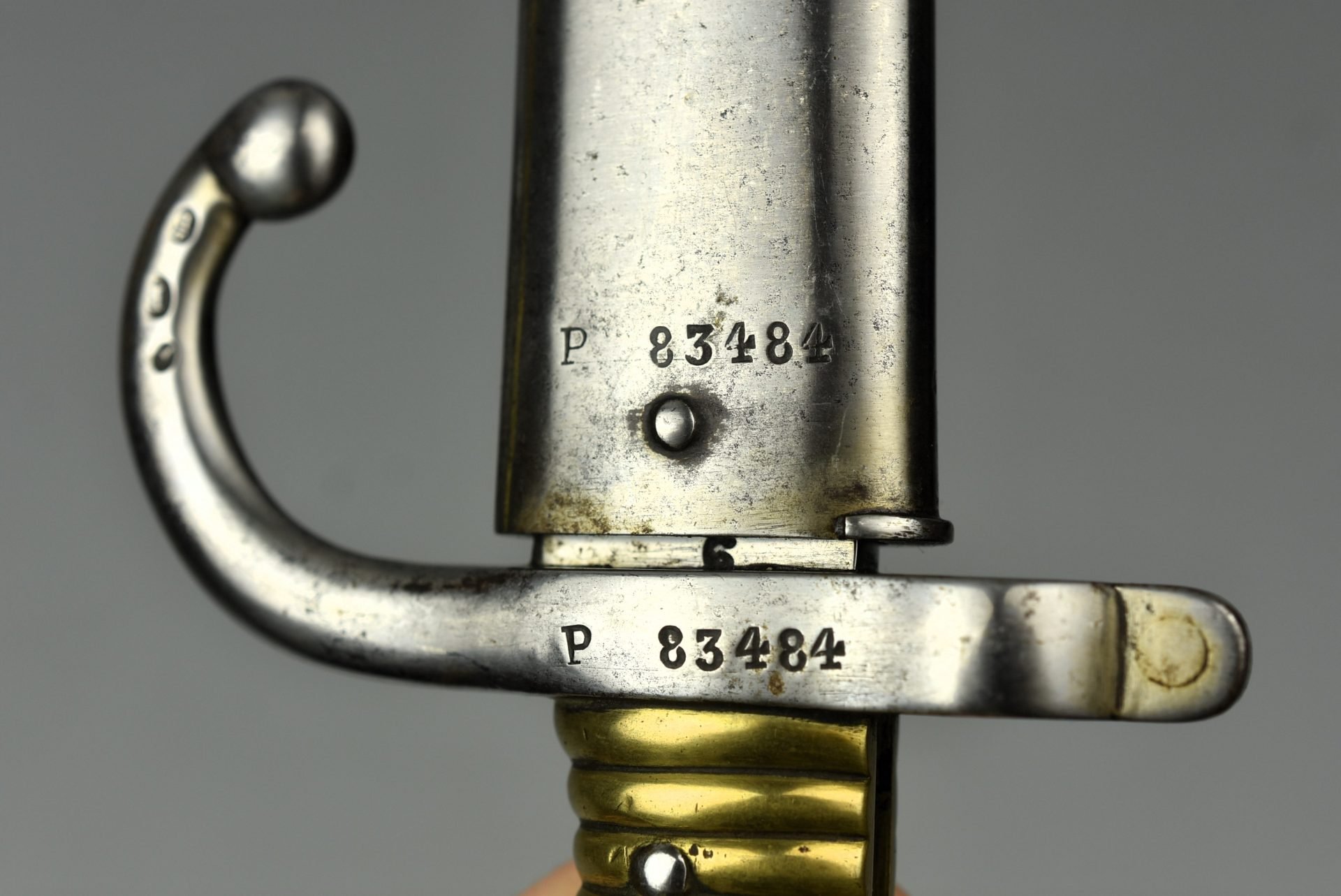 French M1866 'Chassepot' sword bayonet by St. Etienne 1873 matching numbers — image 18