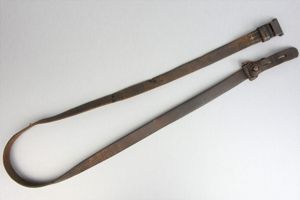 K98 Mauser rifle leather sling