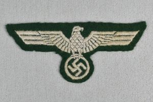 M38 army (Heer) embroidered breast eagle