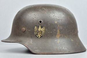 M40 Army (Heer) single decal steel helmet NS64