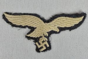 Standard Luftwaffe embroidered breast eagle