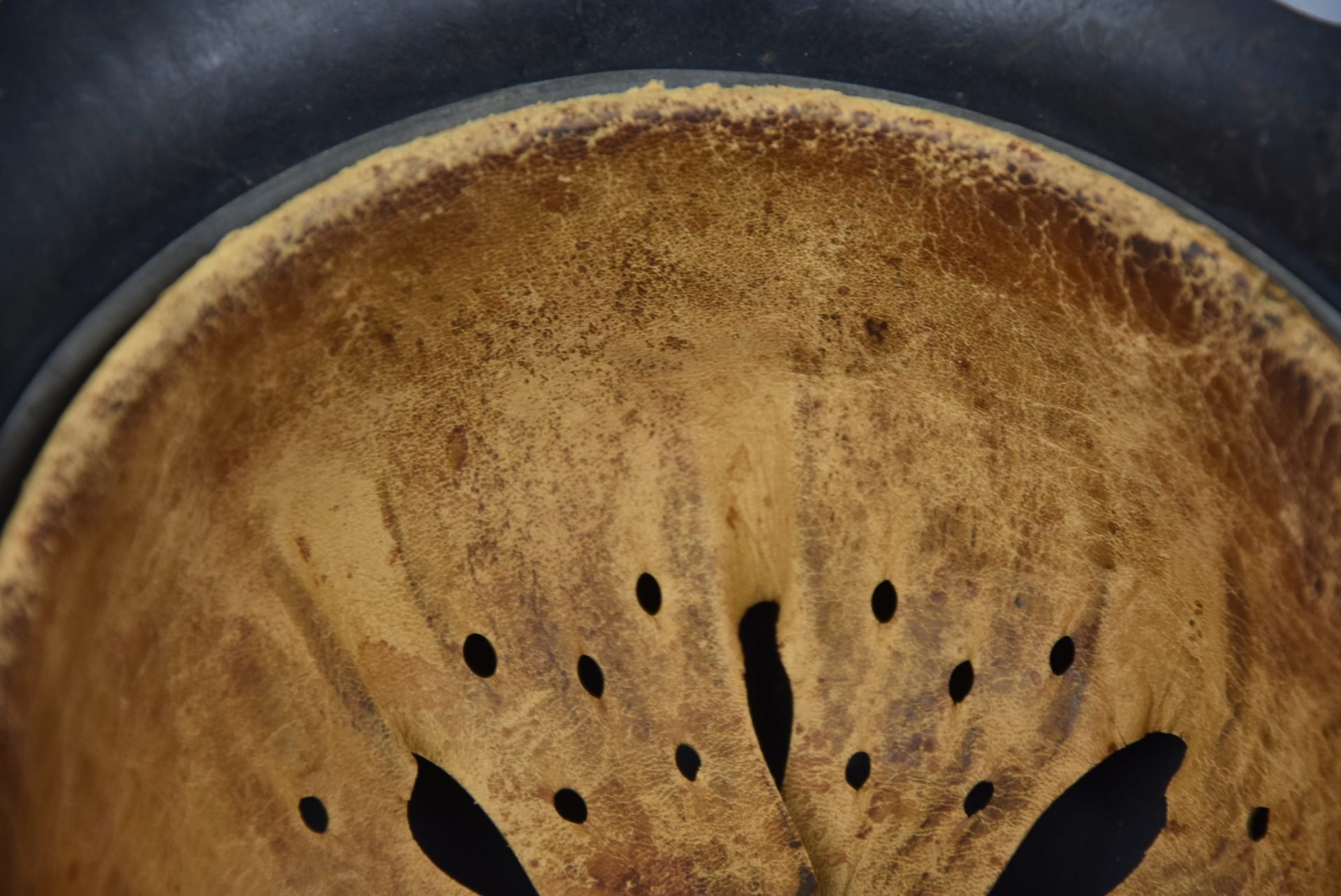 M42 Luftwaffe single decal steel helmet ET62 — image 10