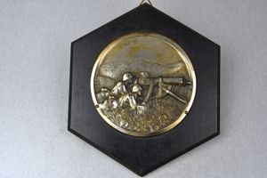 German Maschinengewehr-Bataillone honor plaque ca. 1935