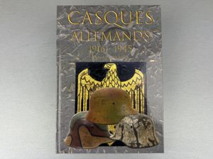 Livre de référence 'Casques allemands 1916-1945' de Jan Meland (Français)