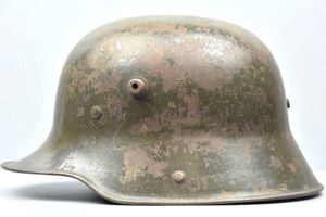 WW1 German M16 steel helmet B.F.64