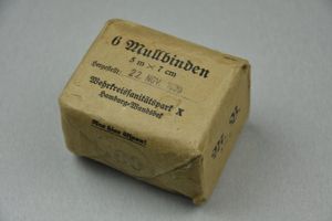 Wehrmacht 'Mullbinden' gauze bandage 1939