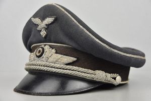 RARE Luftwaffe officer visor cap 'Schirmmütze' by Erel 'Privat'