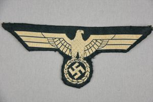 M38 army (Heer) 'BeVo' breast eagle