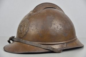 WW1 M1915 Belgian Adrian helmet
