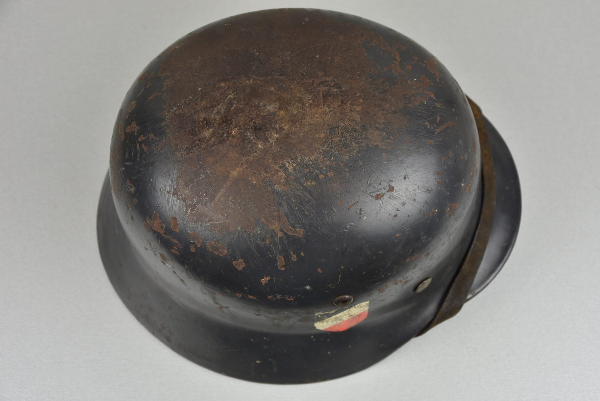 M35 Luftwaffe double decal steel helmet E.F.68 1938 — image 9