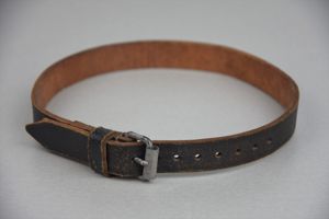 Wehrmacht leather equipment strap 'Mantelriem' 1941