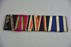 German WW1 5-place ribbon bar