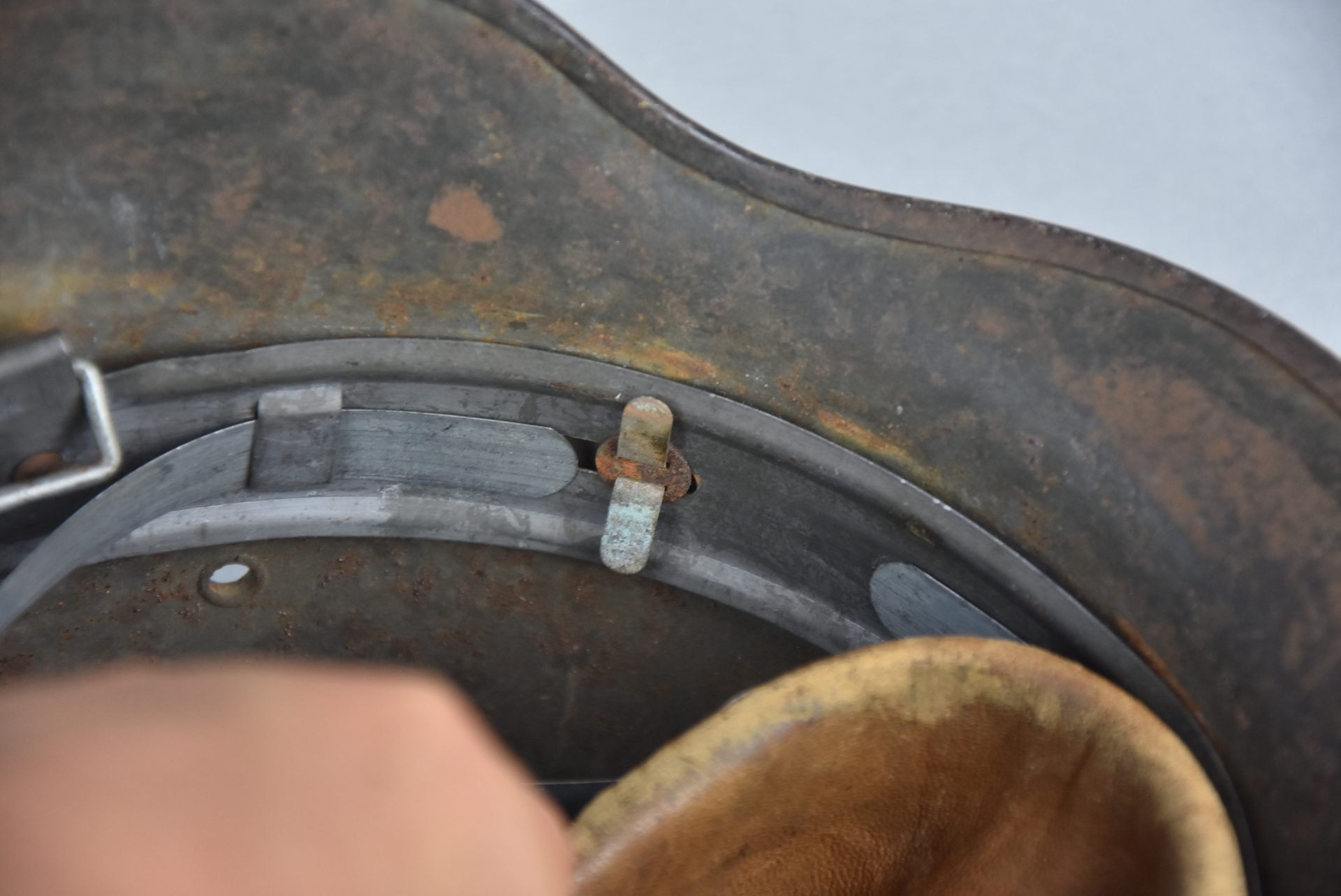 M35 army (Heeres) ex-DD reissued steel helmet Q64 — image 12