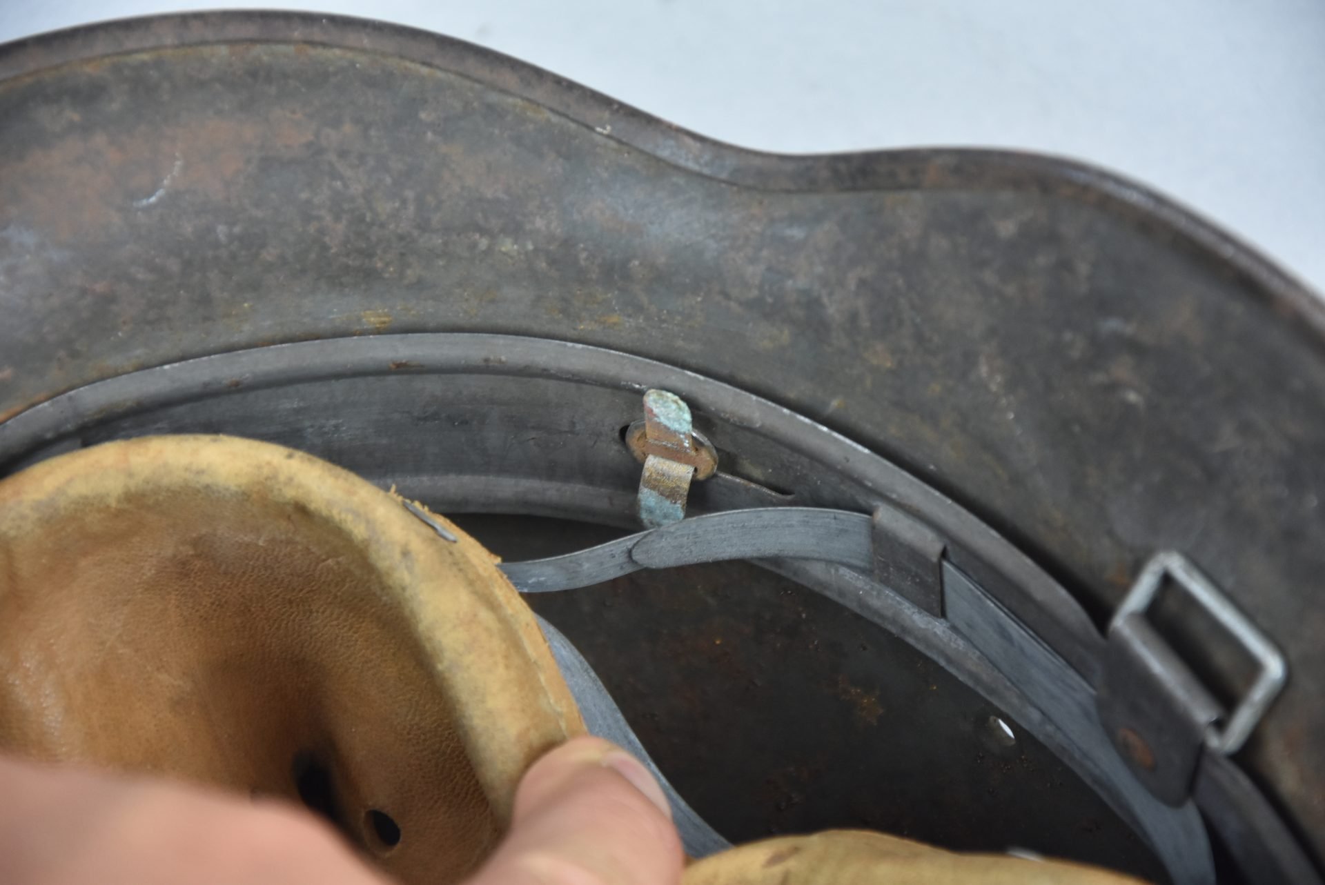 M35 army (Heeres) ex-DD reissued steel helmet Q64 — image 13