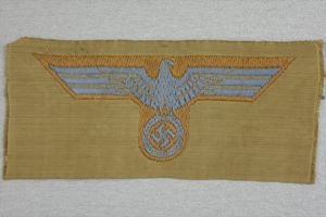 Tropical 'Afrikakorps' army 'BeVo' cap eagle